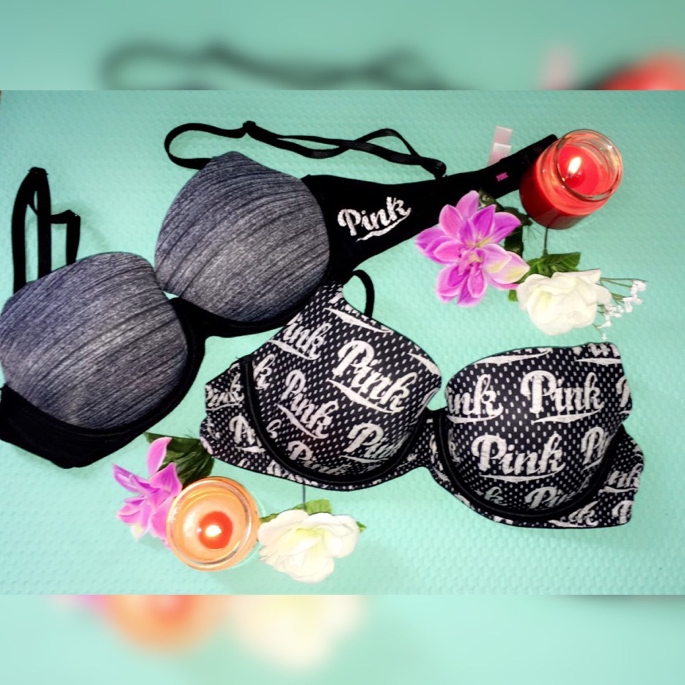 (TOP Left)👙PINK Everywhere Bra